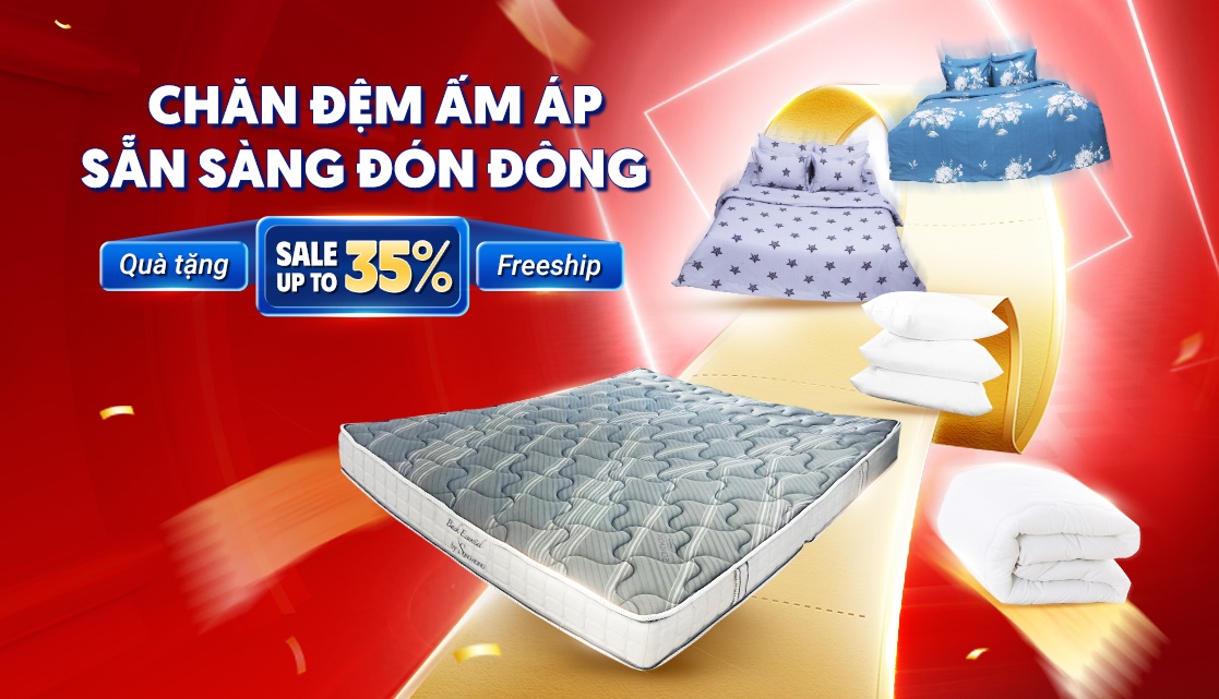 Chương trình vụ đông chăn ga gối đệm Sông Hồng