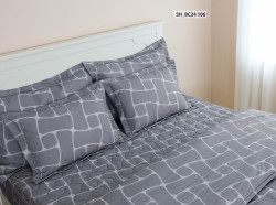 Chăn ga gối Sông Hồng Basic cotton BC24106#4