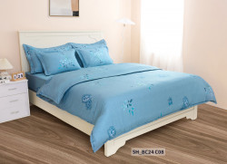 Chăn ga gối Sông Hồng Basic cotton BC24C08#5