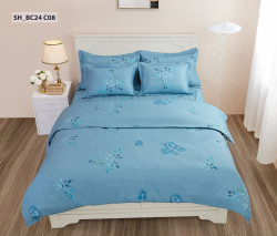 Chăn ga gối Sông Hồng Basic cotton BC24C08#2