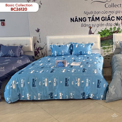 Chăn ga gối Sông Hồng Basic Cotton BC26120#3
