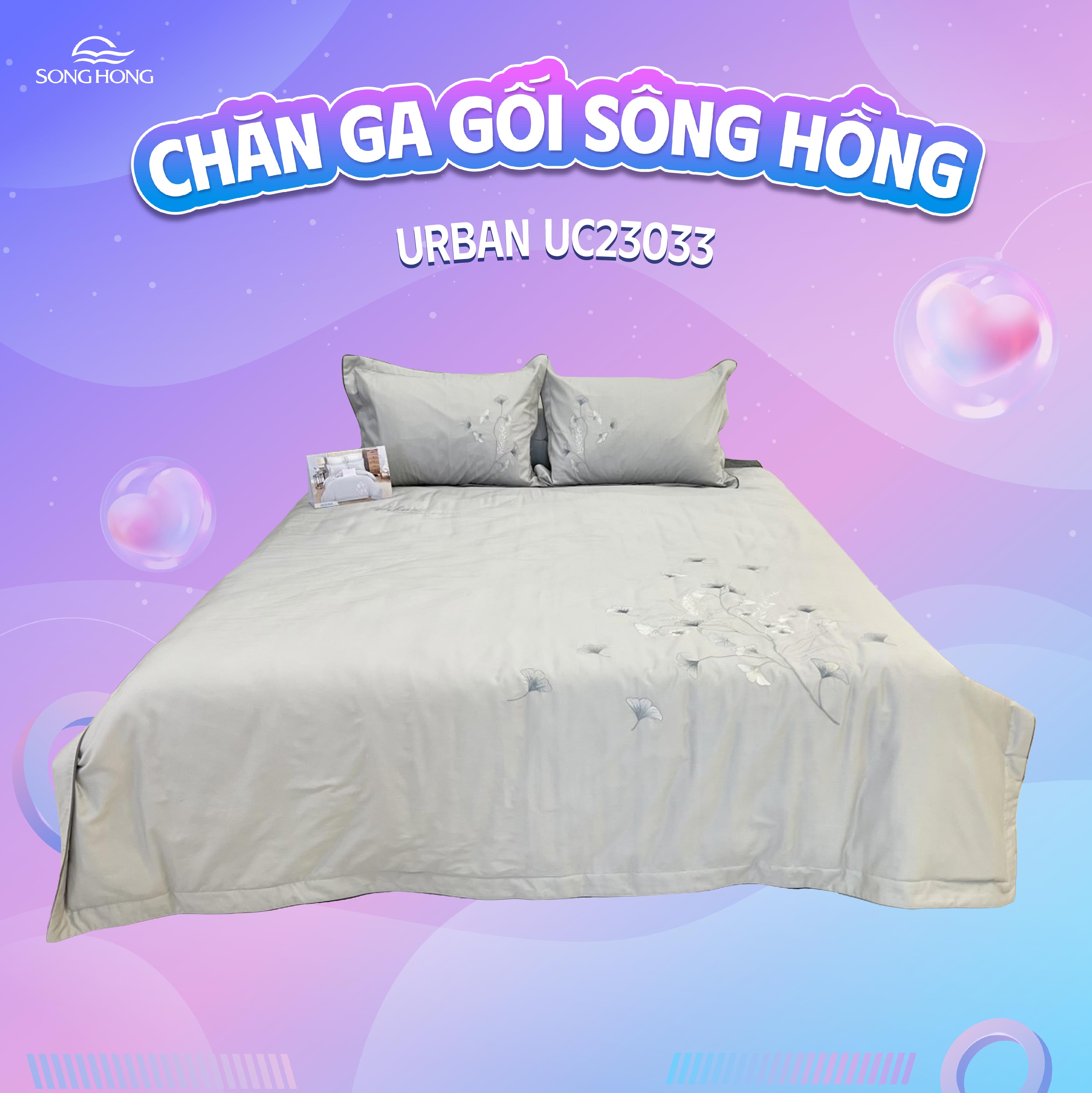 Chăn ga gối sông hồng cao cấp Urban UC23033