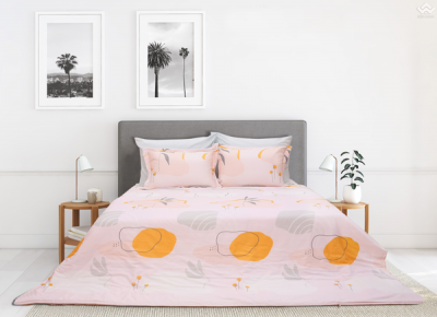 Vỏ chăn xuân thu Sông Hồng basic cotton BC21030