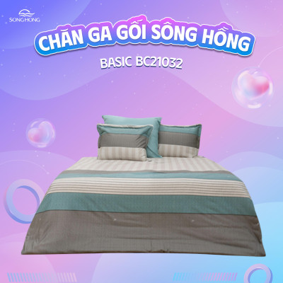 Vỏ chăn xuân thu Sông Hồng basic cotton BC21032