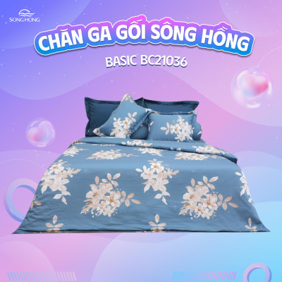 Vỏ chăn đông Sông Hồng basic cotton BC21036