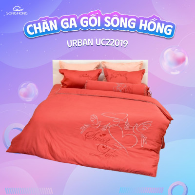  Chăn ga gối sông hồng cao cấp Urban UC22019
