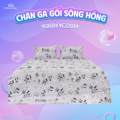 Chăn ga gối Sông Hồng Youth YC22014
