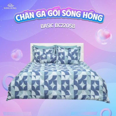 Ga gối Sông Hồng Basic cotton BC22058