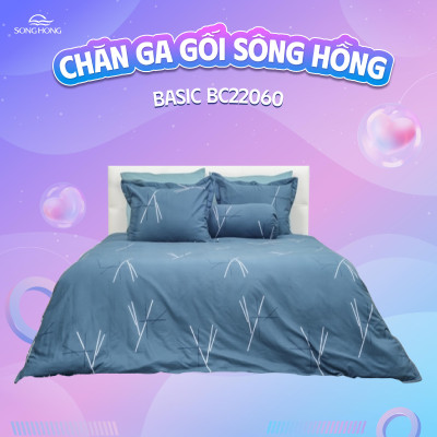 Ga gối Sông Hồng Basic cotton BC22060