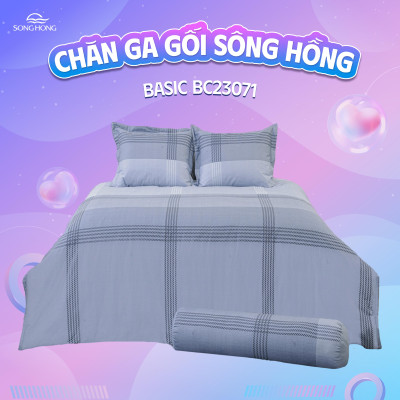  Ga gối Sông Hồng Basic cotton BC23071