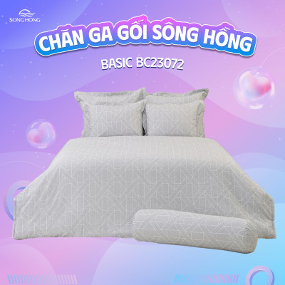  Ga gối Sông Hồng Basic cotton BC23072