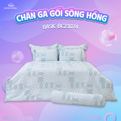  Ga gối Sông Hồng Basic cotton BC23074