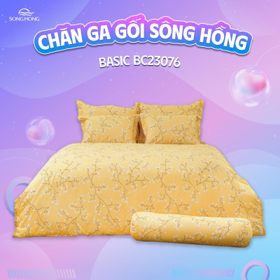  Ga gối Sông Hồng Basic cotton BC23076