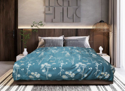 Vỏ chăn đông Sông Hồng basic cotton BC22050