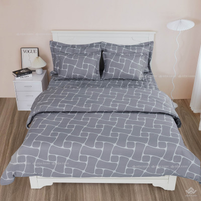 Vỏ chăn xuân thu Sông Hồng basic cotton BC24106