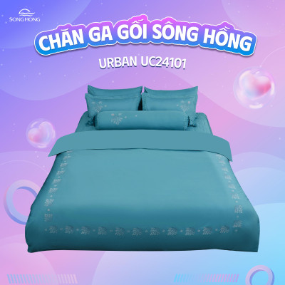 Chăn ga gối Sông Hồng cao cấp Urban UC24101