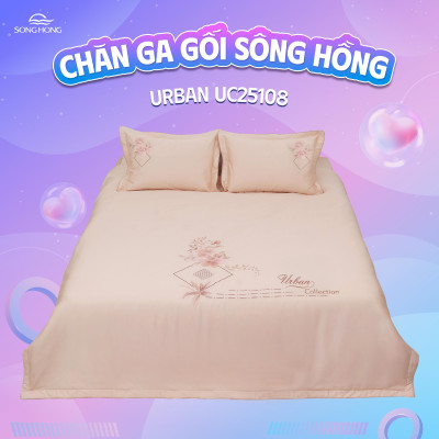 Chăn ga gối Sông Hồng cao cấp Urban UC25108