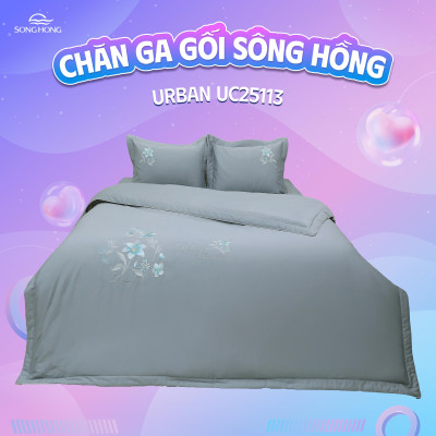 Chăn ga gối Sông Hồng cao cấp Urban UC25113