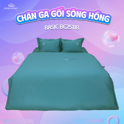Ga gối Sông Hồng Basic Cotton BC25118