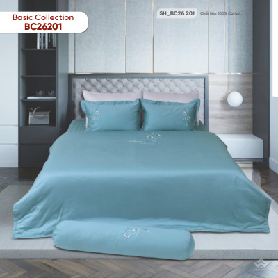 Ga gối Sông Hồng Basic Cotton BC26201