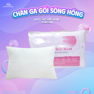 Ruột gối đầu Sông Hồng kích thước 45x65cm