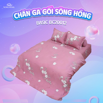 Ga gối Sông Hồng Basic cotton BC20012
